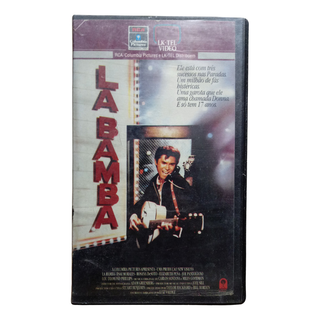 Vhs La Bamba - Esai Morales - Lou Diamond Phillips