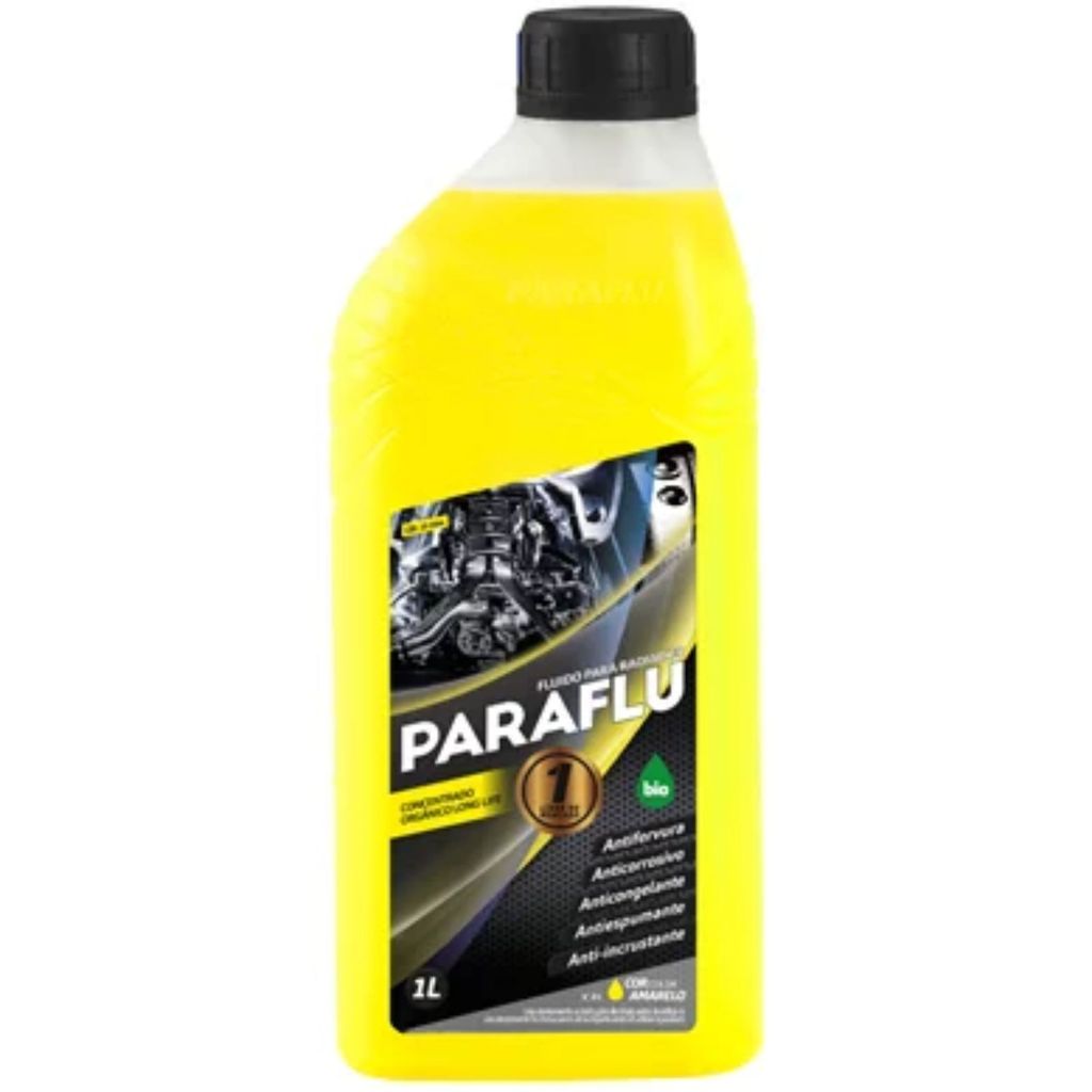 Aditivo Radiador Paraflu Universal 1 litro Concentrado Frasco - Amarelo - Orgânico