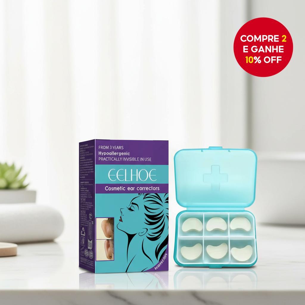  Eelhoe - Retentores auriculares à prova d'água para modelagem de auréola, redução cosmética e correção de suporte.