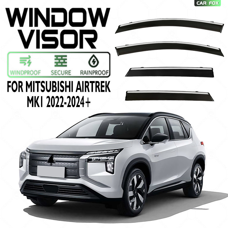 Adequado para mitsubishi Atoco protetor de chuva à prova de chuva mitsubishi Airtrek viseira de janela estoque pronto de