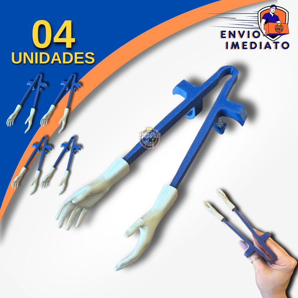 Pegador Mãozinha Divertido Para Gelo Petiscos Sushi Hashi Infantil em Oferta na Shopee