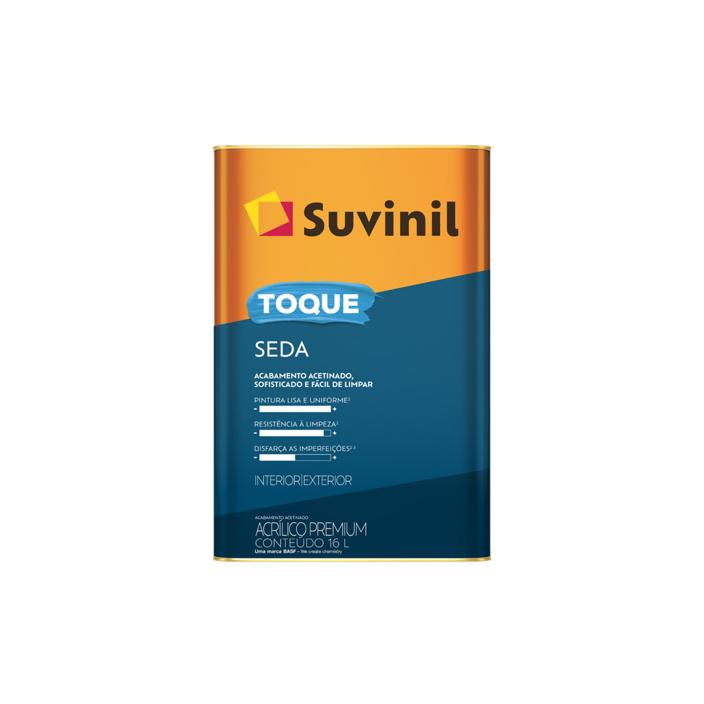 Tinta Toque Seda 16L Top Cores 2025 Suvinil em Oferta na Shopee