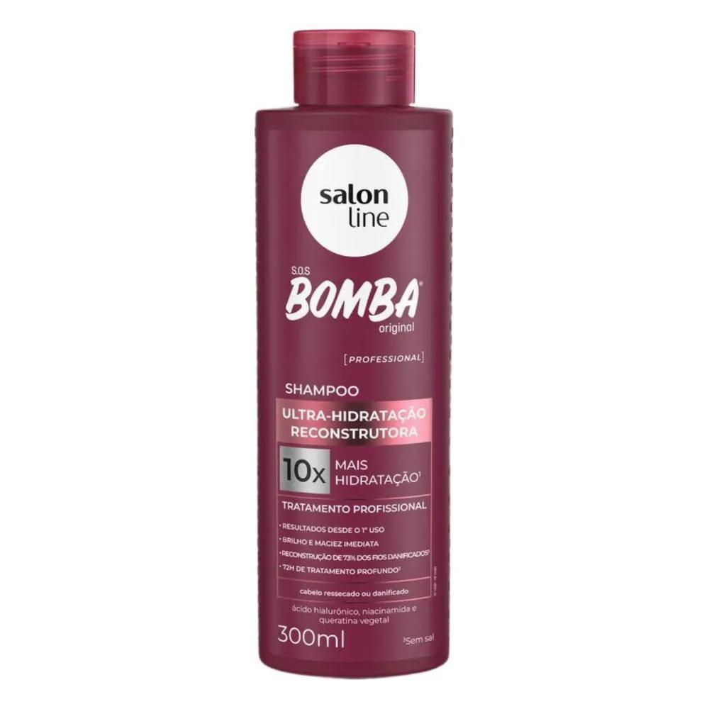 Shampoo Salon Line SOS Bomba Hidratação Reconstrutora 300ML