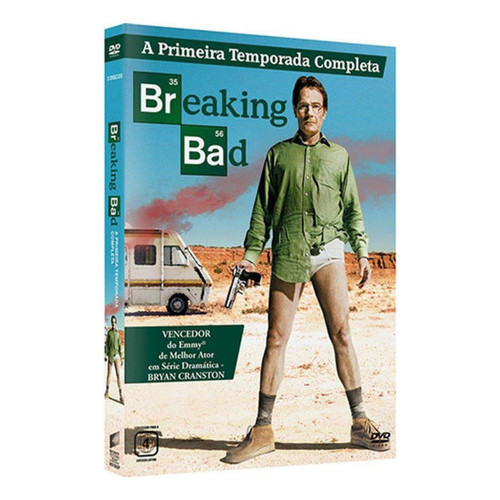 Dvd Breaking Bad Coleção 1a Temporada Completa - Lacrado