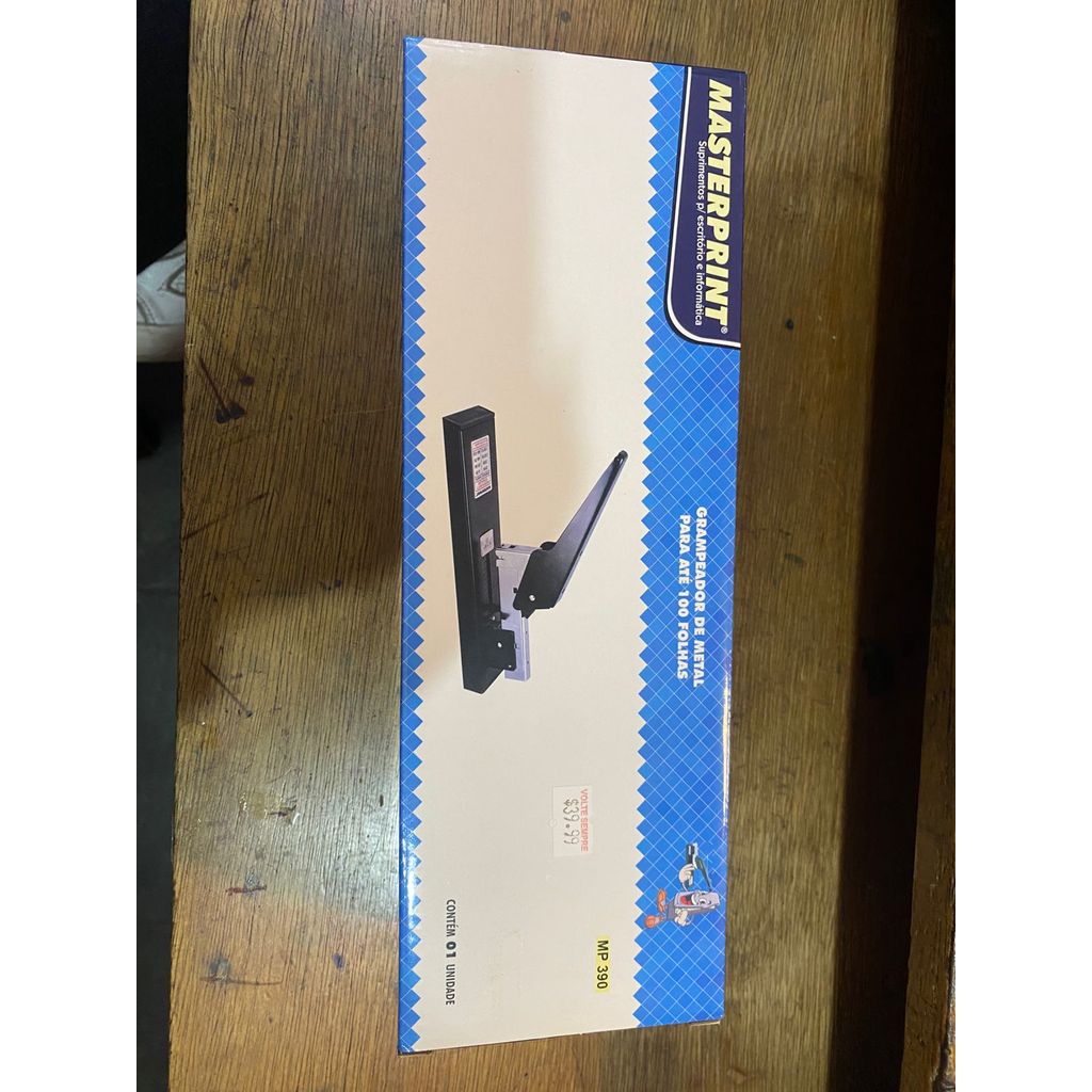 Grampeador de metal para até 100 folhas Masterprint