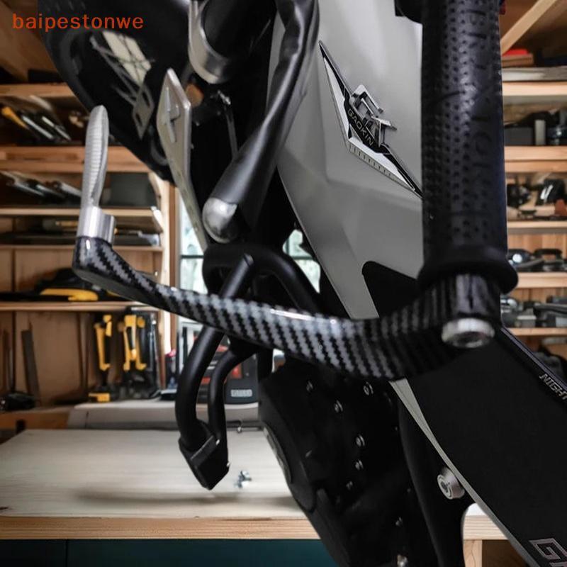 [baipestonwe] 1 Par De Motocicleta Fundida Em Liga De Alumínio , Alavanca De Freio E Embreagem , Protetor De Mão , Acess em Oferta na Shopee