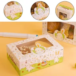 10 CAIXA P/ 2 MINI OVOS 50G OU COELHO DE CHOCOLATE GAVETA - PASCOA COLORIR 5916 ( IDEIA PÁSCOA 2026 )