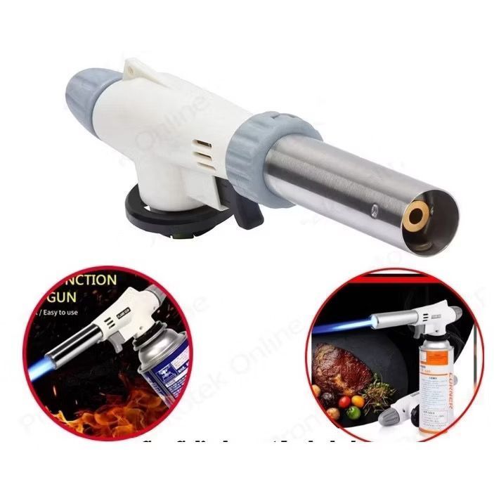 Maçarico Culinário Portátil de Cozinha Multiuso Manual com Controle de Chama Gourmet no/920