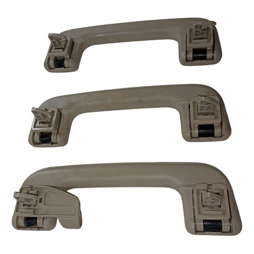 Kit Alça De Teto Pqp Toyota Corolla 2.0 2015 2016 2017 2018 Bege Claro