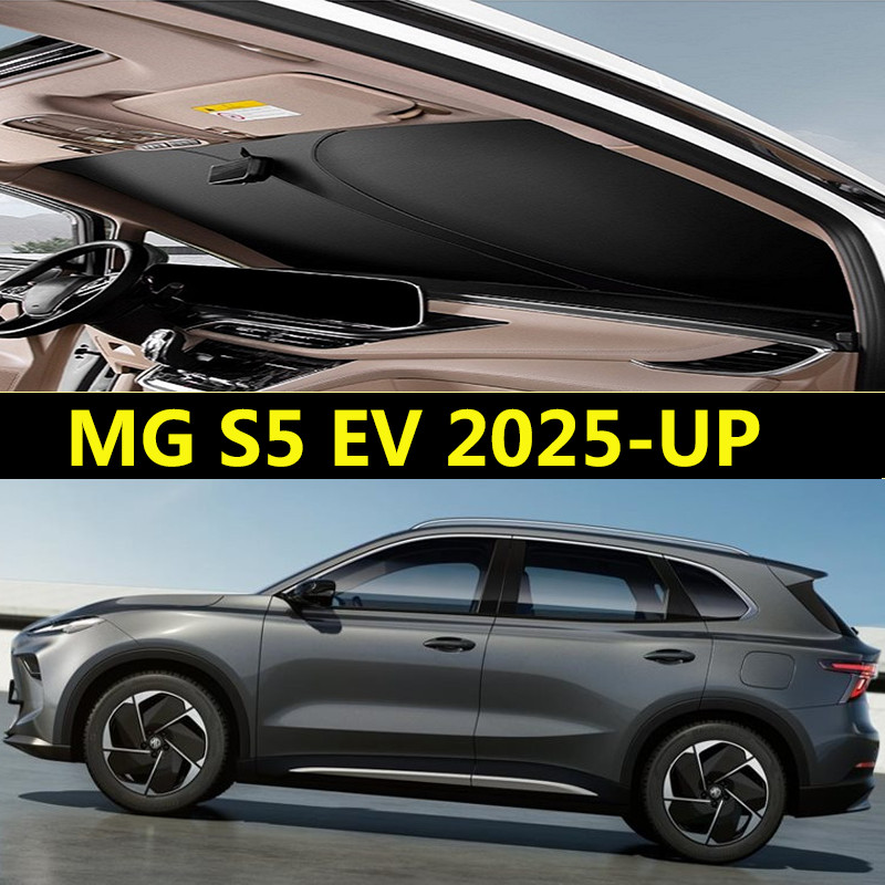 Pára-Brisa Do Carro Para MG S5 EV 2025-UP Interior Placa De Sombreamento Dianteiro Luz Escudo Proteção Solar