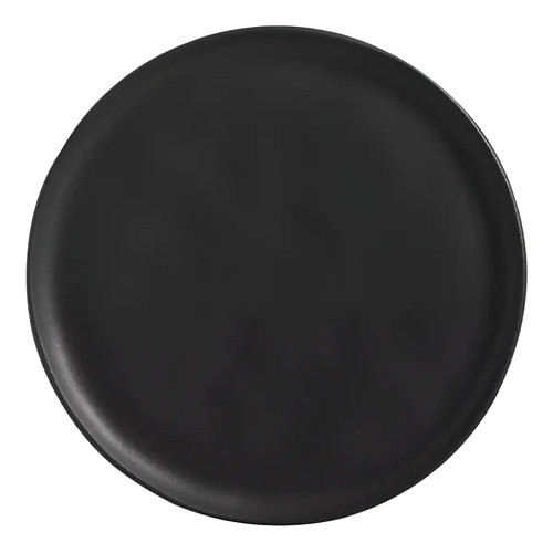 Jogo C/ 6 Pratos Raso Bio Preto Matte Ø27,5cm Porto Brasil Liso