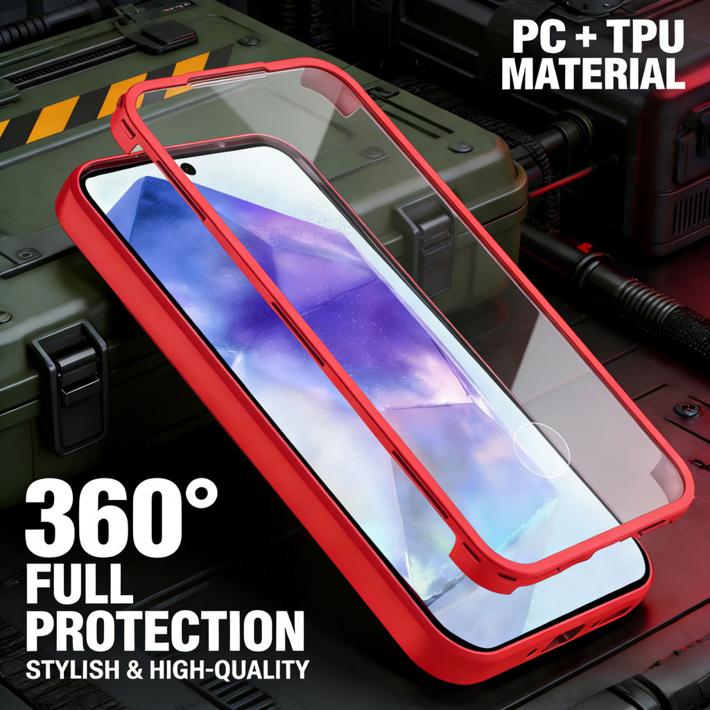 Capa À Prova De Choque Para Samsung Galaxy A07 A17 A37 A57 A06 A16 A26 A36 A56 A15 A25 A35 A55 A14 A24 A34 A54 A13 A23 A