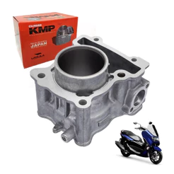 Cilindro C/ Camisa Yamaha Nmax 160 2016/2020 Kmp Original Motor Moto
