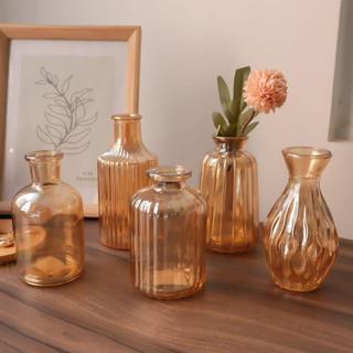 Vaso de Vidro Ambar Onyx