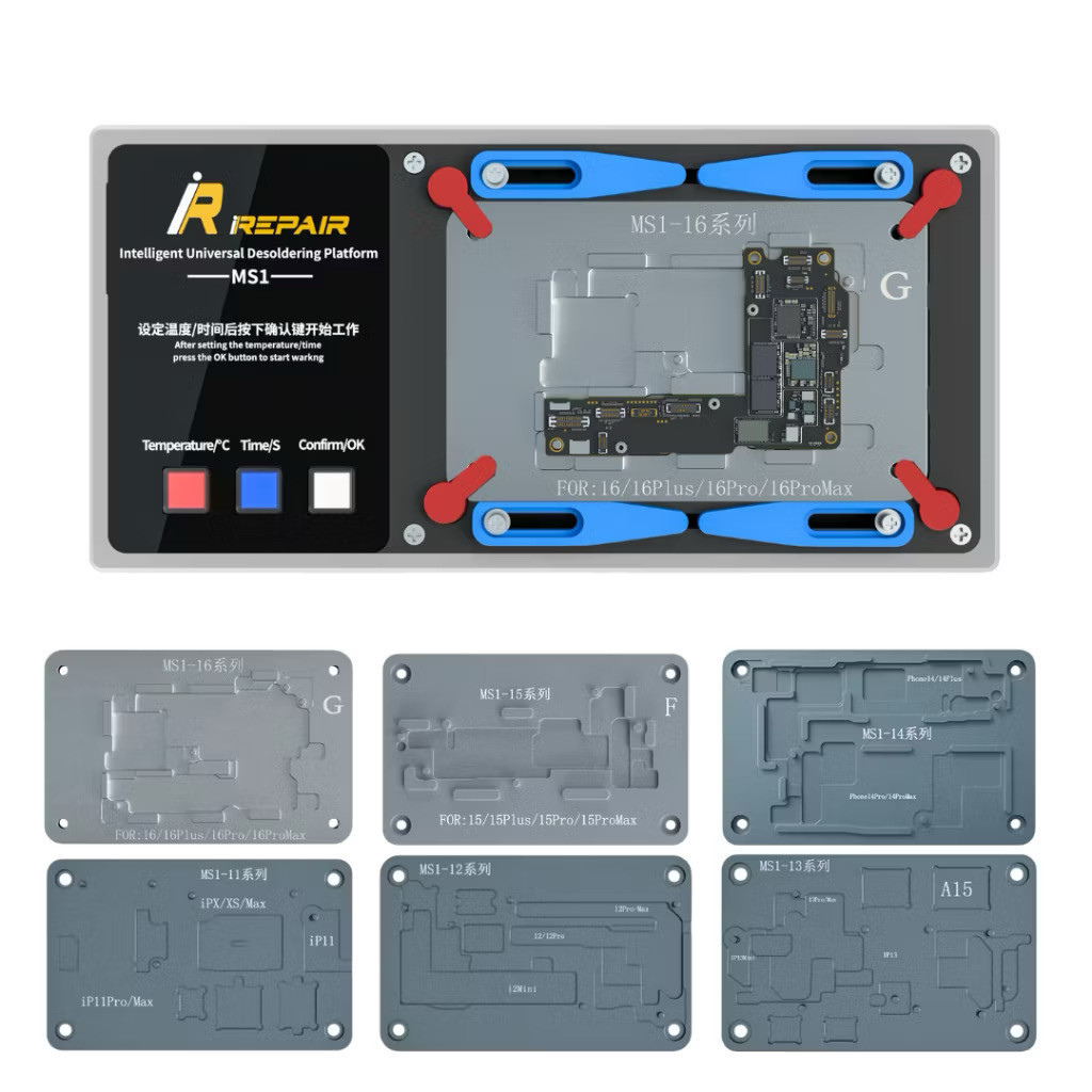 Separador De Placa Iphone Irepair Mijing MS1 Pré-Aquecimento Inteligente Para X 