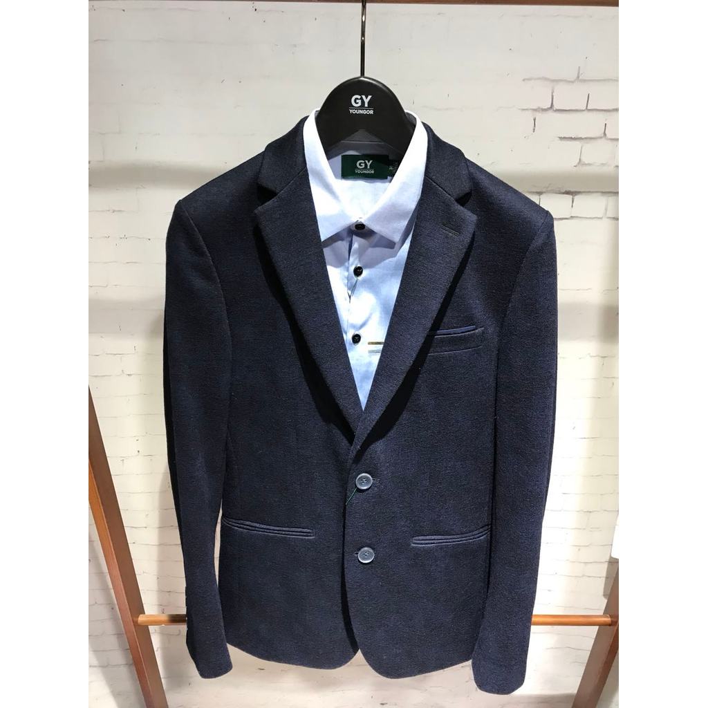 Roupas de primavera GY masculino negócios Casual terno de lã Slim fit 26502