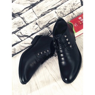 Sapatos de couro masculinos novo estilo britânico All-Match botas curtas negócios Casual versão coreana sapatos formais 