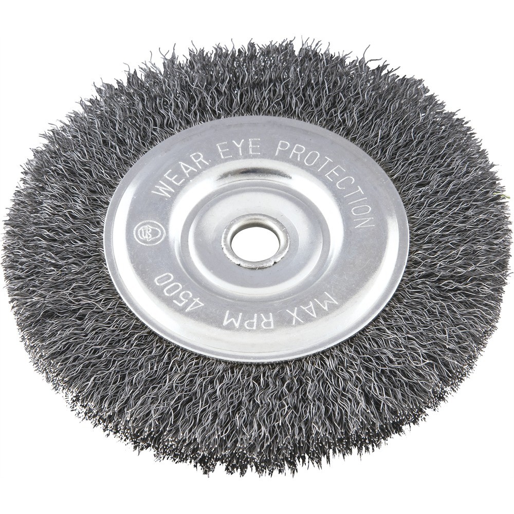 Escova Circular D 6"x1/2"x1/2" Aço 1 Peça Vonder