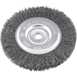 Escova Circular D 6"x1/2"x1/2" Aço 1 Peça Vonder