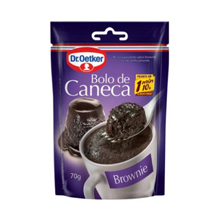 Kit 5 Mistura para Bolo de Caneca Brownie Dr.Oetker 70g em Oferta na Shopee