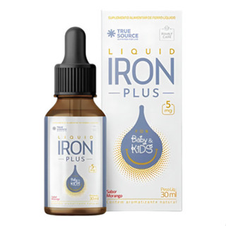 Iron Plus Líquido 30 Ml - Ferro - Sabor Morango em Oferta na Shopee