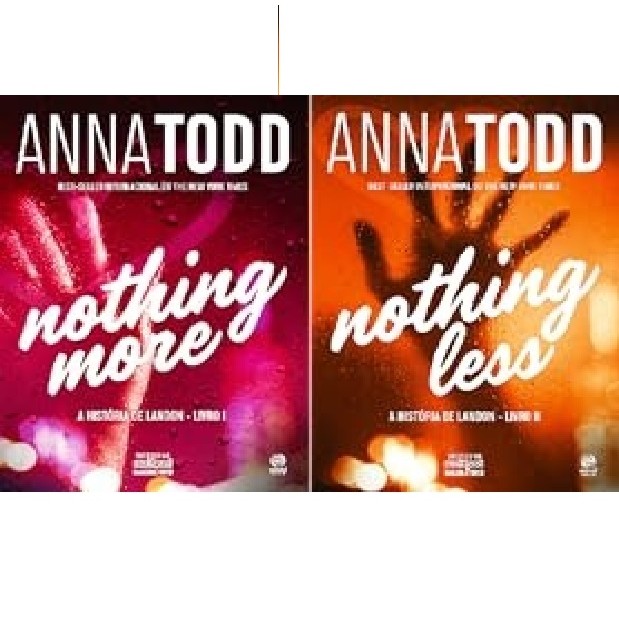 Coleção A história de landon Livro 1 e 2 autor Anna Todd
