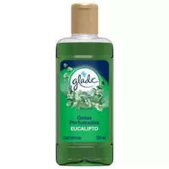 Odorizador de Ambiente Glade Gotas Perfumadas Eucalipto Frasco 120ml