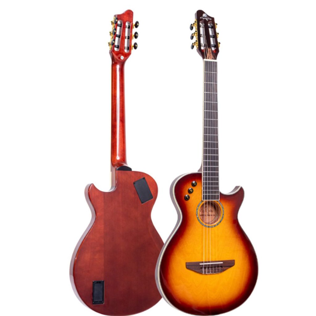 Violão Eletroacústico Nylon Marquês VN-14 Flat Anatômico