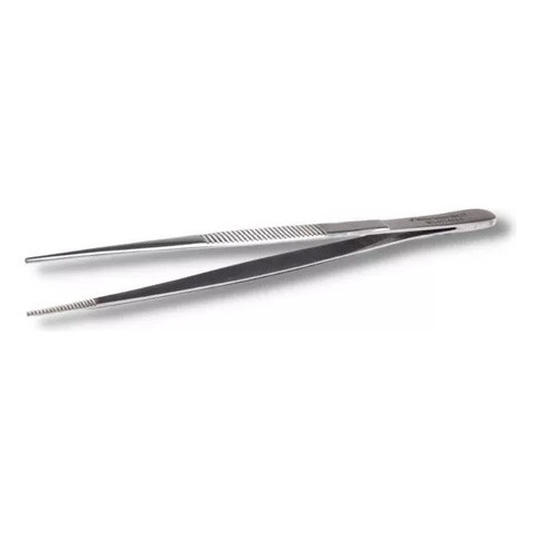 PINÇA ANATÔMICA DE DISSECÇÃO COM SERRILHA RETA 18CM - SAFER