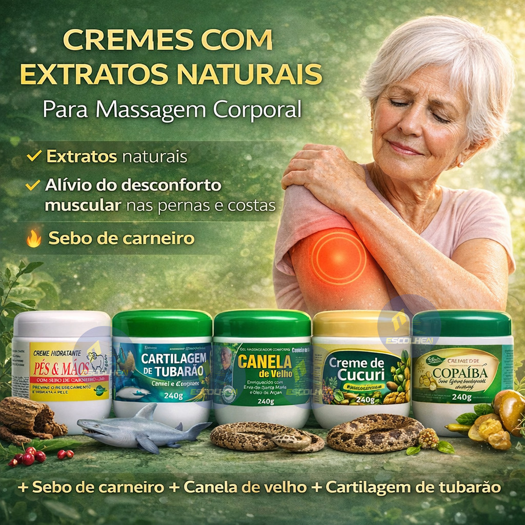 Creme Pomada Para Massagem Abelha Sebo De Carneiro Canela De Velho