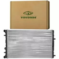 Radiador VW Fox 1.0 1.6 2006 a 2018 Com Ar Manual Visconde