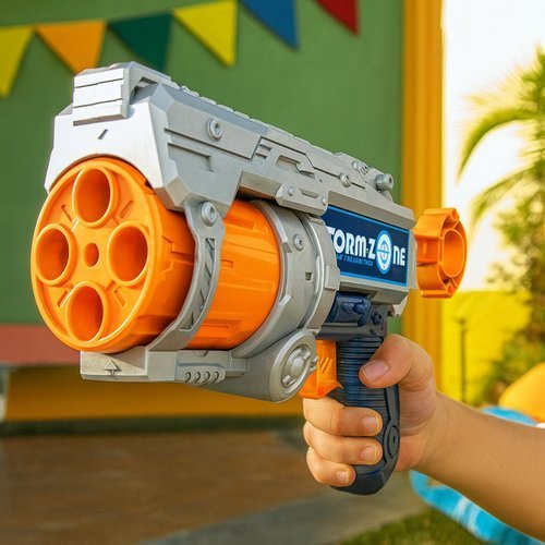 Pistola Brinquedo Lança Dardos 12 Peças Conjunto Sortido Diversão Infantil Jogos Crianças