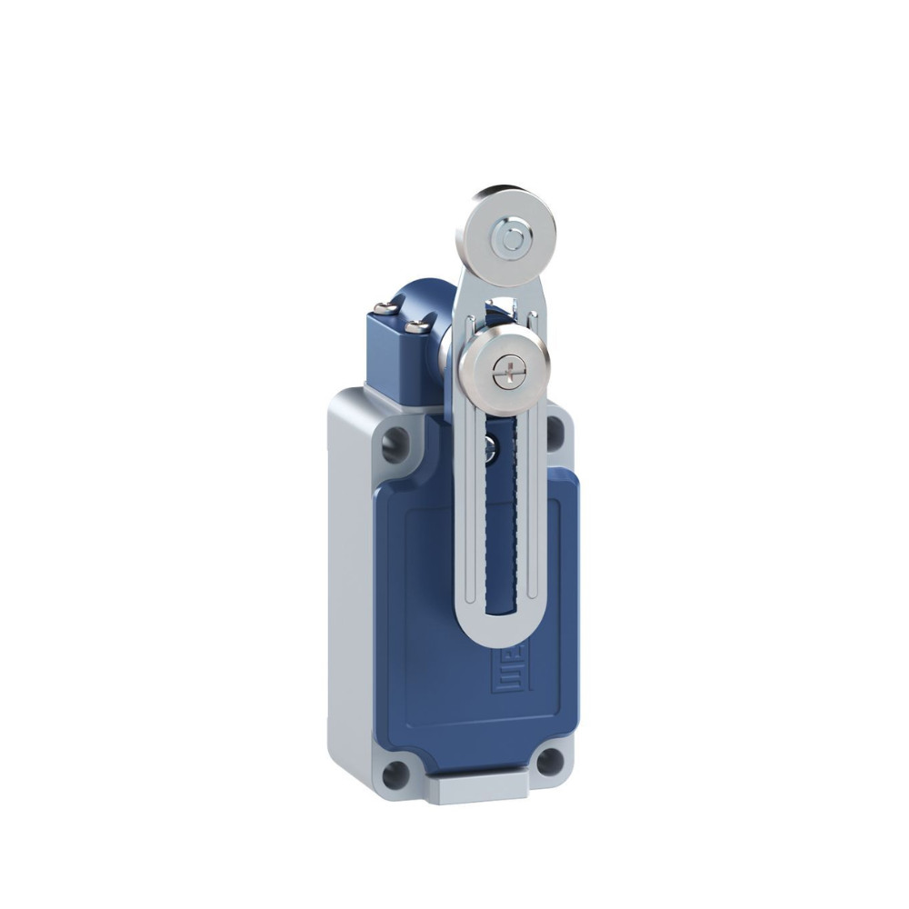 Chave Fim de Curso WEG LSW-MF04A-M11 1NA+1NF Alavanca com Rolo 18mm Ajustável