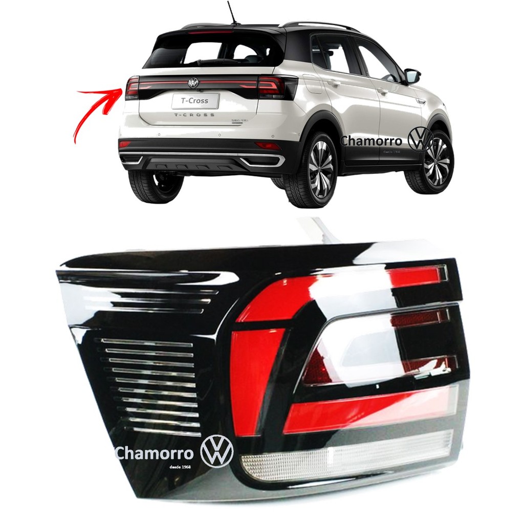Lanterna Traseira Esquerda Vw T-Cross 2020 em Diante 2GP945095