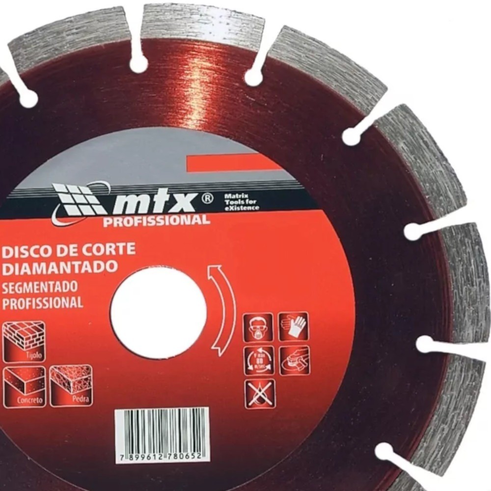 Detalhes do Disco diamantado segmentado 350 mm p/ concreto - 731659 MTX