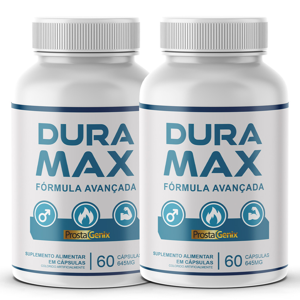 2 DuraMax 60 caps Formula Avançada Suplemento uso Diário Envio Rápido