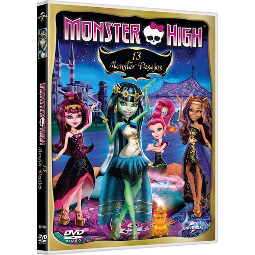 Dvd Monster High: 13 Monster Desejos - Universal Sd2134