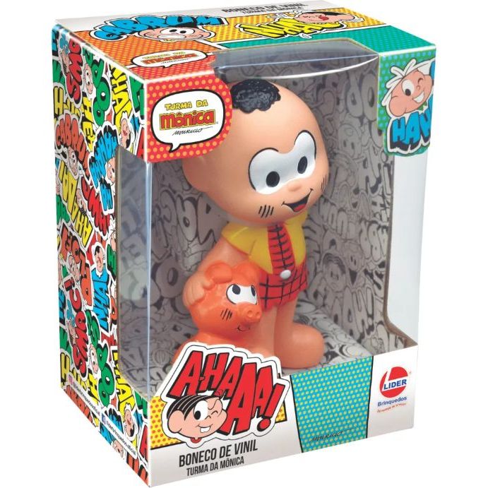 Boneco Cascão Da Turma Da Mônica Brinquedo Infantil Vinil