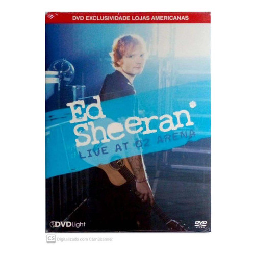 Dvd Light Ed Sheeran Live In At 02 Arena