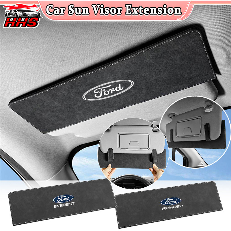 [Estoque Pronto] Extensor De Viseira Solar Para Carro Ford Segurança De Alta Qualidade Anti Reflexo-Luz Uv Acessórios Ra