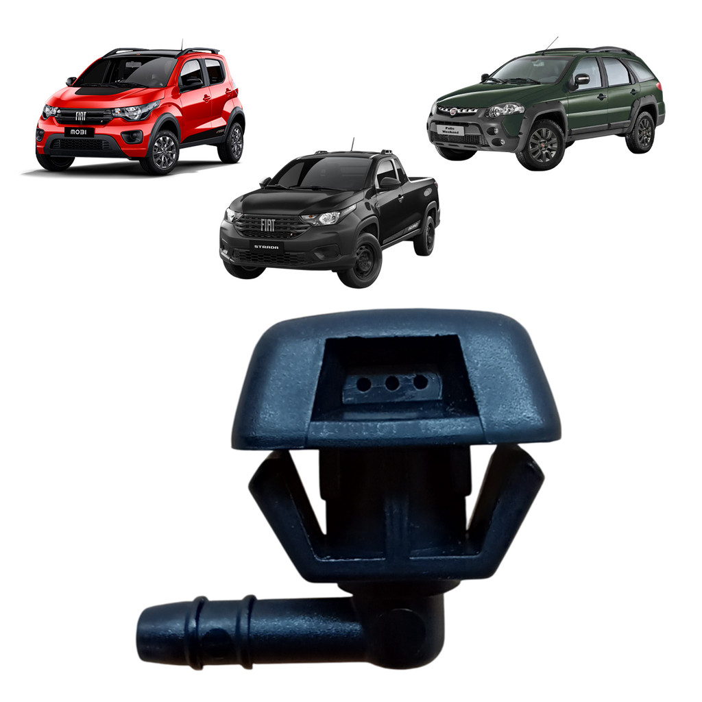 Esguicho Água Brucutu Parabrisa Fiat Stilo 2003 A 2011 em Oferta na Shopee