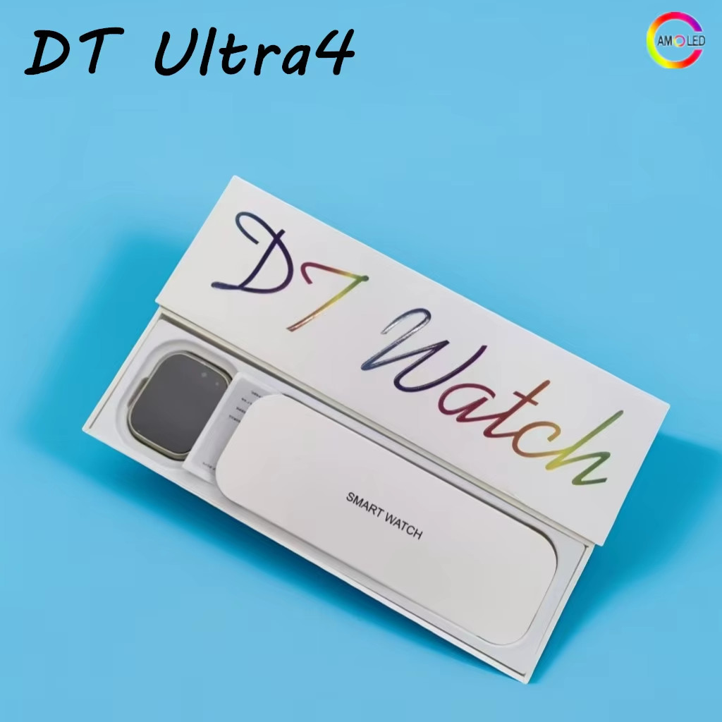 Relógio Original DT Ultra 4 Pro Smartwatch Inteligente 4GB Masculino Google Mapa NFC GPS Rastreador HD BT Chamada À Prov