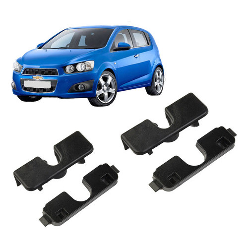 Suporte Pino Tampão Bagagito Mala Sonic 12/14 2 Unidades Preto