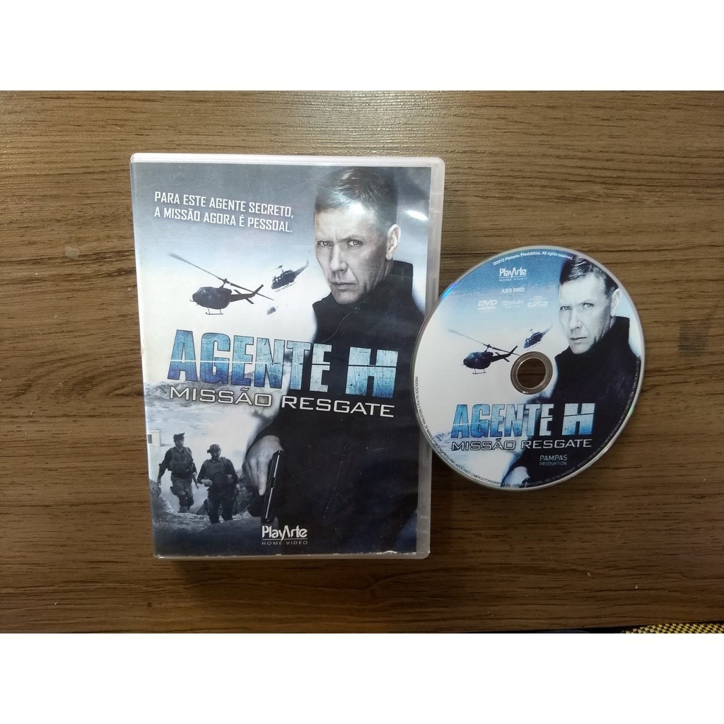 DVD AGENTE H MISSÃO RESGATE - ORIGINAL
