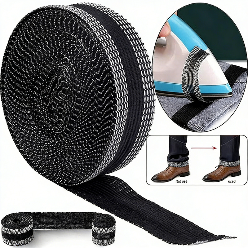 Fita De Bainha Autoadesiva Para Calças / Sem Costura / Faça Você Mesmo / Rápido e Fácil