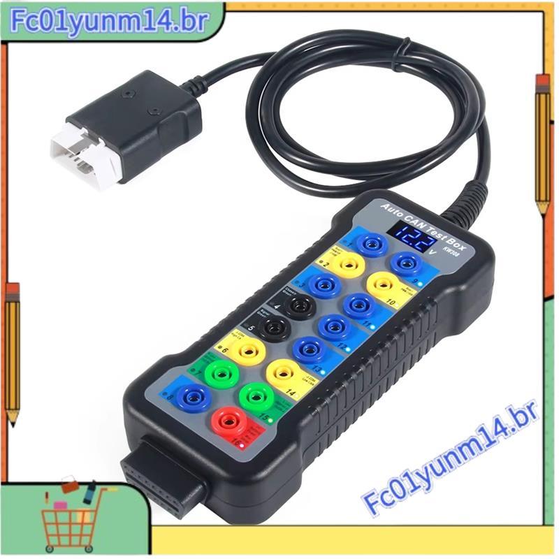 Nova Caixa De Fuga De Carro Automático OBDII Obd Detector De Protocolo Interface Obd2 Monitor Com Pino