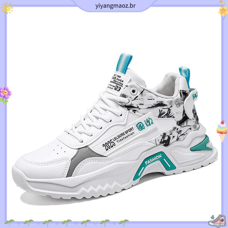 tênis infantil masculino kit tênis infantil masculino Sapatos masculinos de cano alto no outono respiráveis e versátei