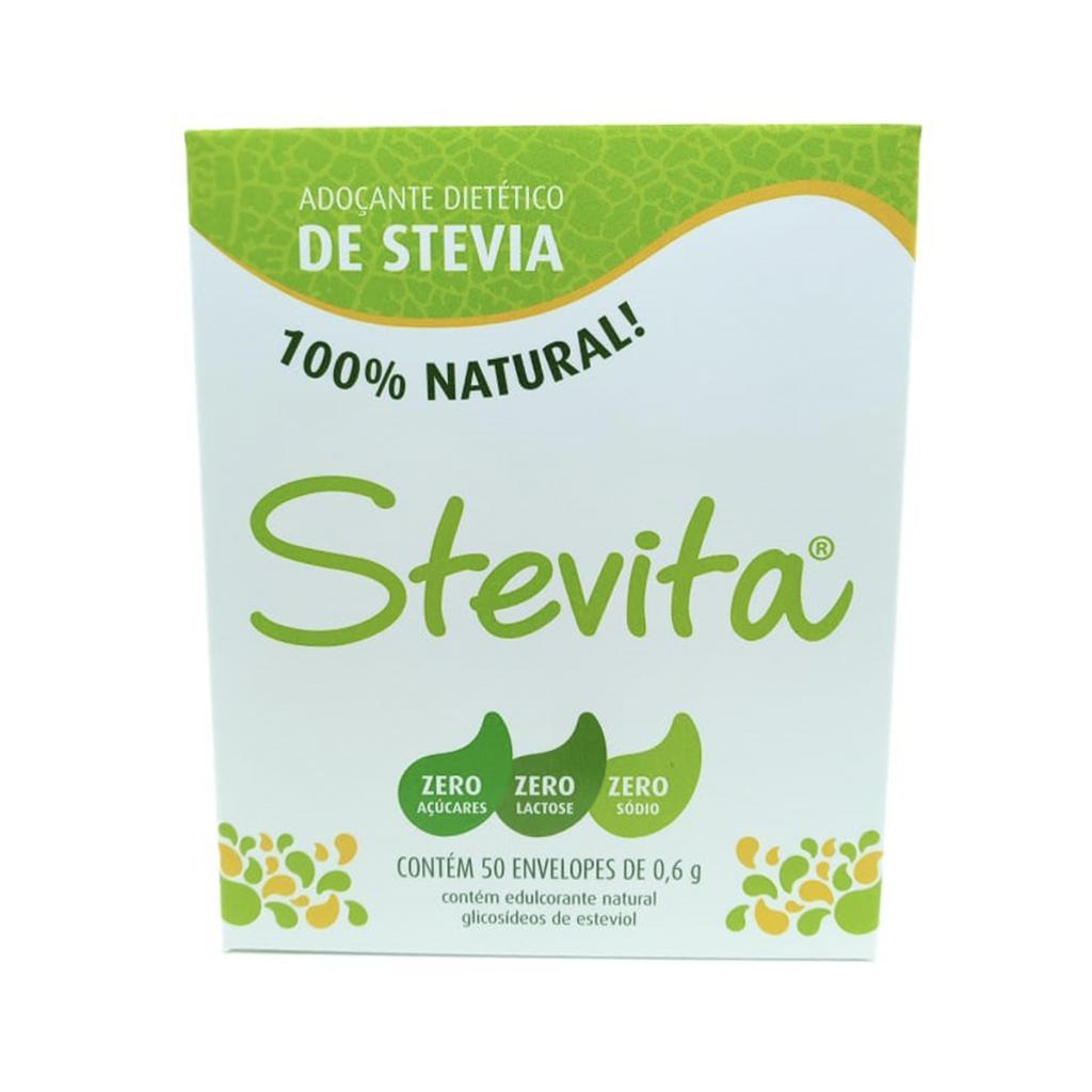 Adoçante só Stevia com 50 sachês de 0,6g - Stevita