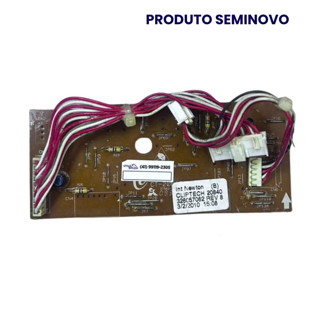 Placa Interface Consul Facilite 11kg / 12kg - 326057062 SEMINOVO