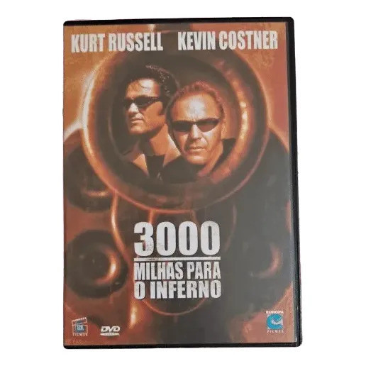 DVD Filme 3000 Milhas Para Inferno 2001 Kurt Russell Kevin Costner
